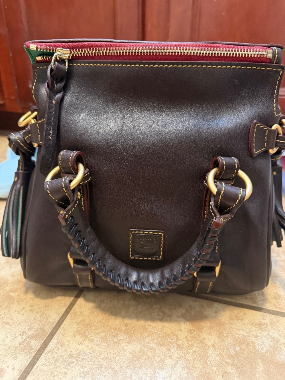 Dooney & Bourke florentine micro satchel